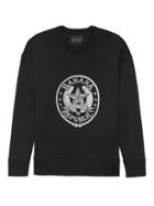 Banana Republic Mens Japan Online Exclusive French Terry Star Logo Sweatshirt Black Size S