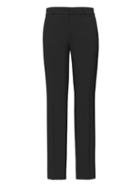 Banana Republic Womens Avery Straight-fit Machine-washable Italian Wool Blend Pant Black Size 20