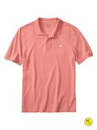 Banana Republic Mens Factory Elephant Logo Polo Size L - Soft Desert Pink