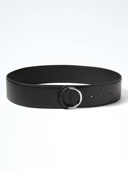 Banana Republic O Ring Belt - Black
