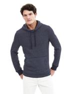 Banana Republic Mens Bonded Hoodie Size L Tall - Preppy Navy