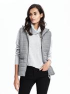 Banana Republic Quilted Vest Size L Petite - Tarpoon