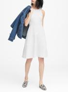 Banana Republic Stretch Racerback Fit-and-flare Dress