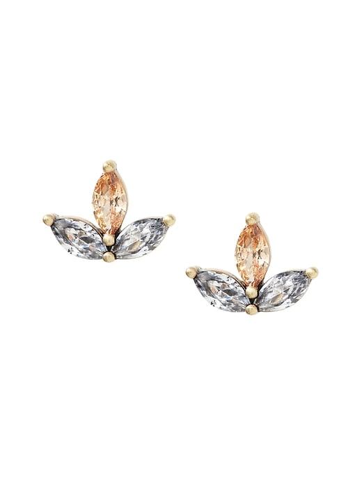 Banana Republic Womens Autumn Wheat Stud Earring Gold Size One Size