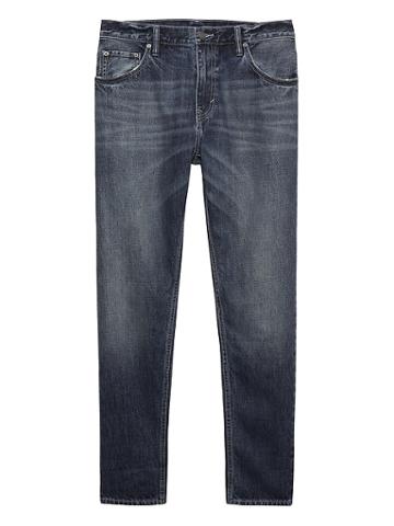 Banana Republic Mens Heritage Trooper Medium-wash Jean Arlington Wash Size 40w