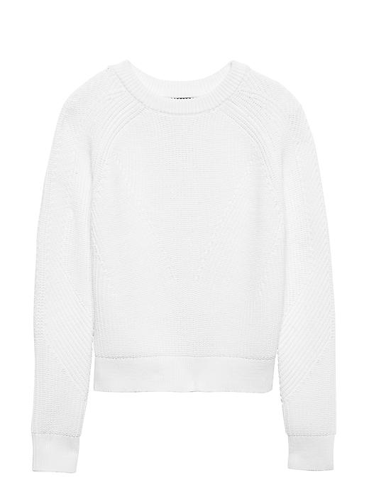 Banana Republic Chunky Ribbed Crew-neck Sweater