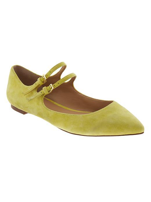 Banana Republic Adana Flat Size 10 - Spiced Citron