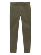 Banana Republic Mens Br X Kevin Love   Aiden Slim Garment Dyed Chino Pant New Juniper Green Size 28w