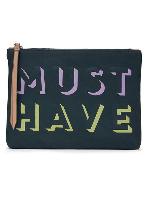 Banana Republic &quot;must Have&quot; Small Pouch Size One Size - Jade