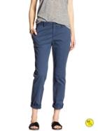 Banana Republic Womens Factory Roll Up Boyfriend Chino Size 0 - Night