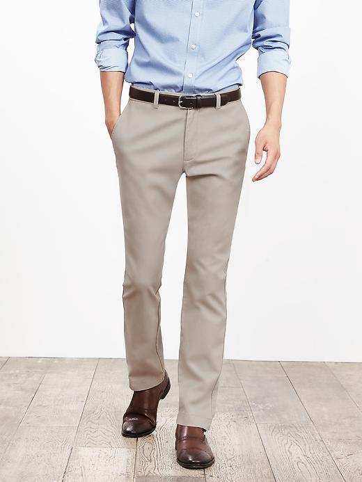 Banana Republic Mens Aiden Slim Fit Chino Size 28w 28l - Khaki