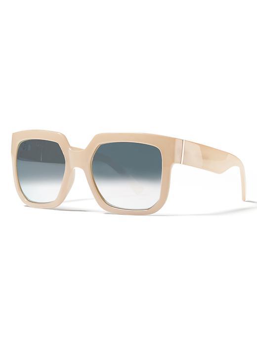 Banana Republic Maya Sunglasses Size One Size - Taupe