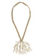 Banana Republic Womens Moroccan Y Necklace Size One Size - Cream