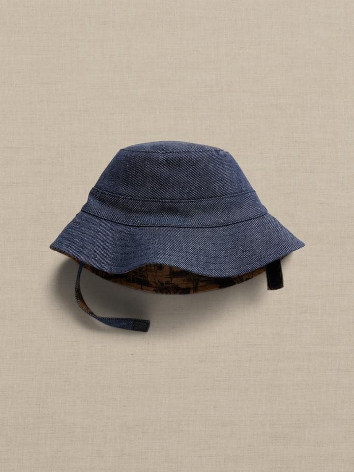 Reversible Bucket Hat For Baby + Toddler