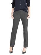 Banana Republic Avery Fit Luxe Brushed Twill Pant Size 0 Petite - Dark Charcoal