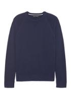Banana Republic Mens Extra-fine Italian Merino Wool Crew-neck Sweater Blue Murano Size Xs