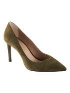 Banana Republic Madison 12 Hour Pump - Olive Suede