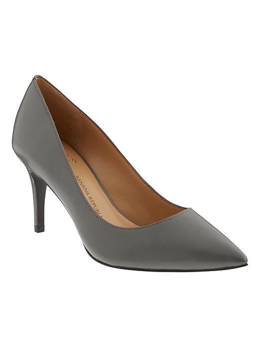 Banana Republic Womens Annetta Pump Size 10 - Urban Gray