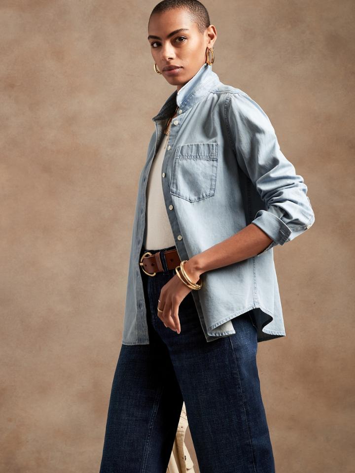 The Classic Denim Shirt