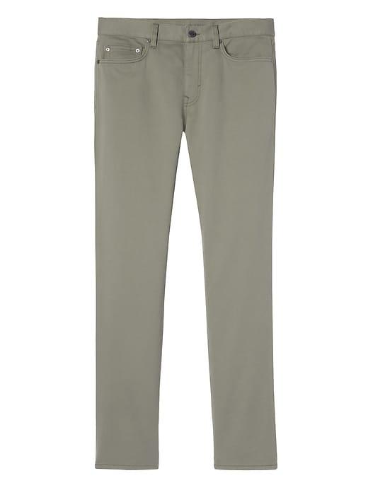 Banana Republic Mens Slim Traveler Pant Mountain Sage Size 33w