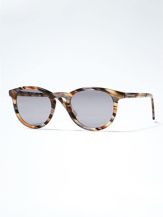Banana Republic Mens Johnny Sunglasses - Brown Multi