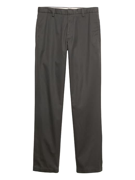 Banana Republic Mens Gavin Relaxed Straight Chino Pant Sharp Gray Size 30w