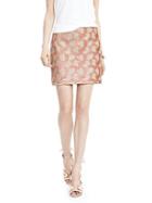 Banana Republic Womens Sequin Mini Skirt Size 0 - Blush