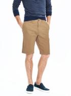 Banana Republic Emerson Straight Solid Short Size 28w - Brown Global