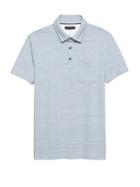 Banana Republic Mens Don';t-sweat-it Polo Shirt Light Blue Size Xs