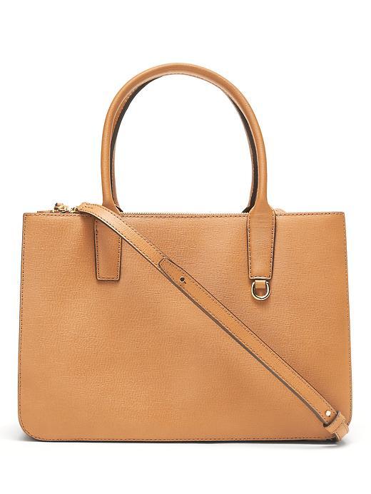 Banana Republic Structured Compact Tote Size One Size - Camel