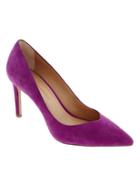 Banana Republic Womens Madison 12-hour Pump Pristine Purple Suede Size 8