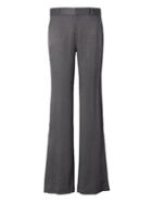 Banana Republic Womens Petite Heritage Logan Trouser-fit Vented Hem Pant Mink Gray Size 0