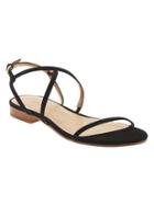 Banana Republic Talia Leather Sandal Size 9 - Black