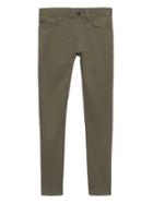 Banana Republic Mens Skinny Traveler Pant Bracken Olive Size 32w