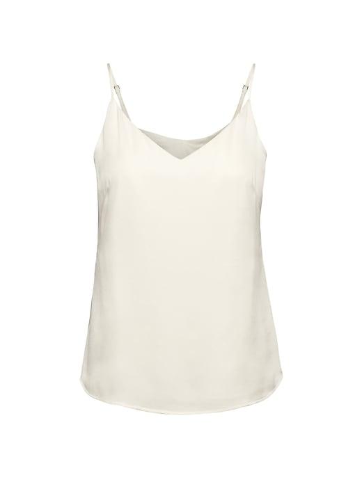 Banana Republic Womens Petite Strappy Camisole Ivory Size Xs