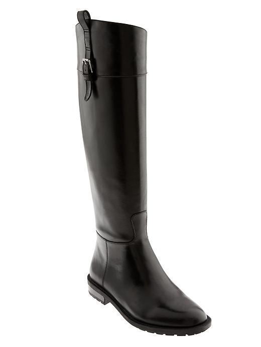 Banana Republic Vail Riding Boot Size 10 - Black