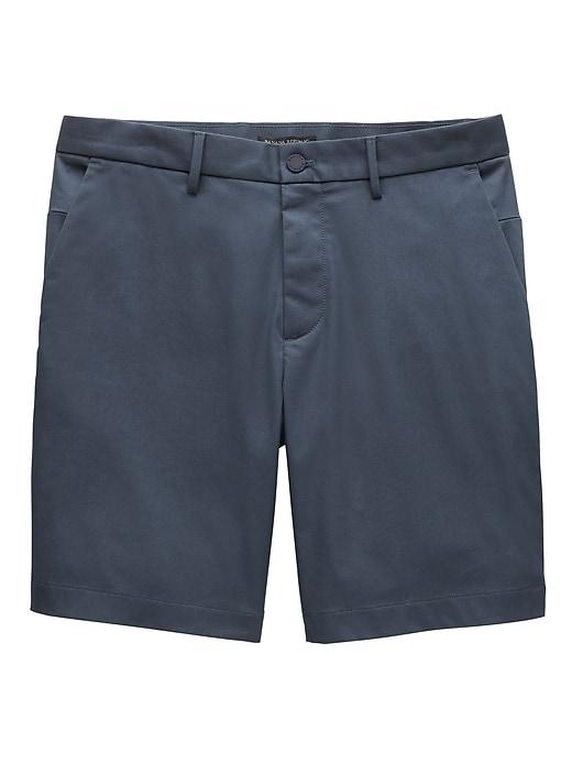 Banana Republic Mens 9 Core Temp Aiden Slim Short Blue Dusk Size 32w