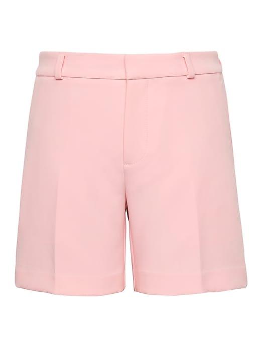 Banana Republic Womens Stretch 5 Short Pink Cloud Size 4