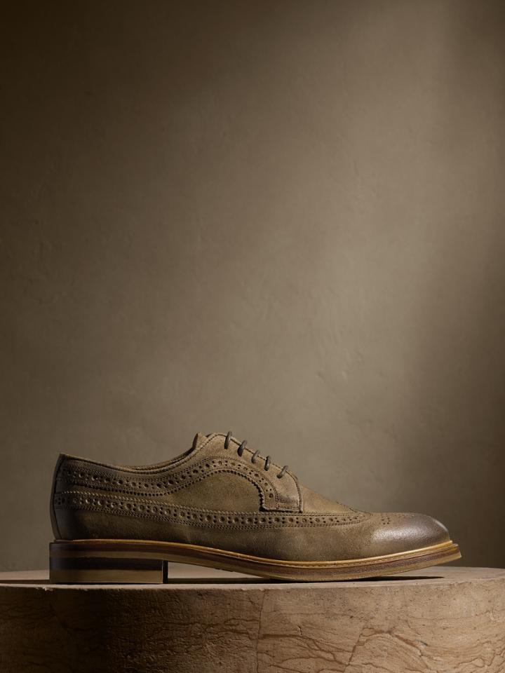 Vincent Suede Brogue