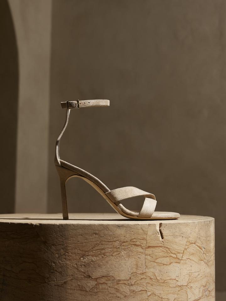 Terrazzo Suede Sandal