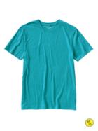 Banana Republic Factory Fitted Crew Neck Tee - River Teal