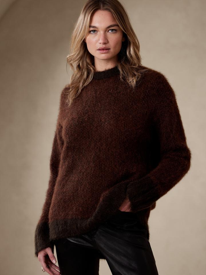 Petite Andi Oversized Alpaca-blend Sweater