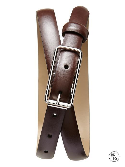 Banana Republic Factory Trouser Belt - Chocolate