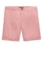 Banana Republic Mens 7 Stripe Cotton Aiden Slim Short Chili Pepper Red Size 33w