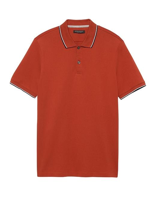 Banana Republic Luxury-touch Tipped Polo Shirt