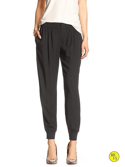 Banana Republic Womens Factory Soft Pant Size L - Br Black