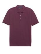 Banana Republic Mens Slim Signature Pique Polo Shirt Burgundy Wine Size Xl