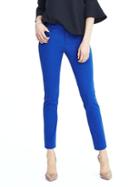Banana Republic Womens Sloan Fit Solid Pant - Ultramarine
