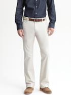 Banana Republic Mens Emerson Straight Chino Pant Transition Cream Size 33w