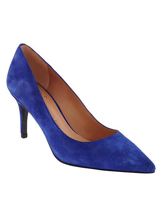 Banana Republic Annetta Pump Size 10 - Dreamy Royal